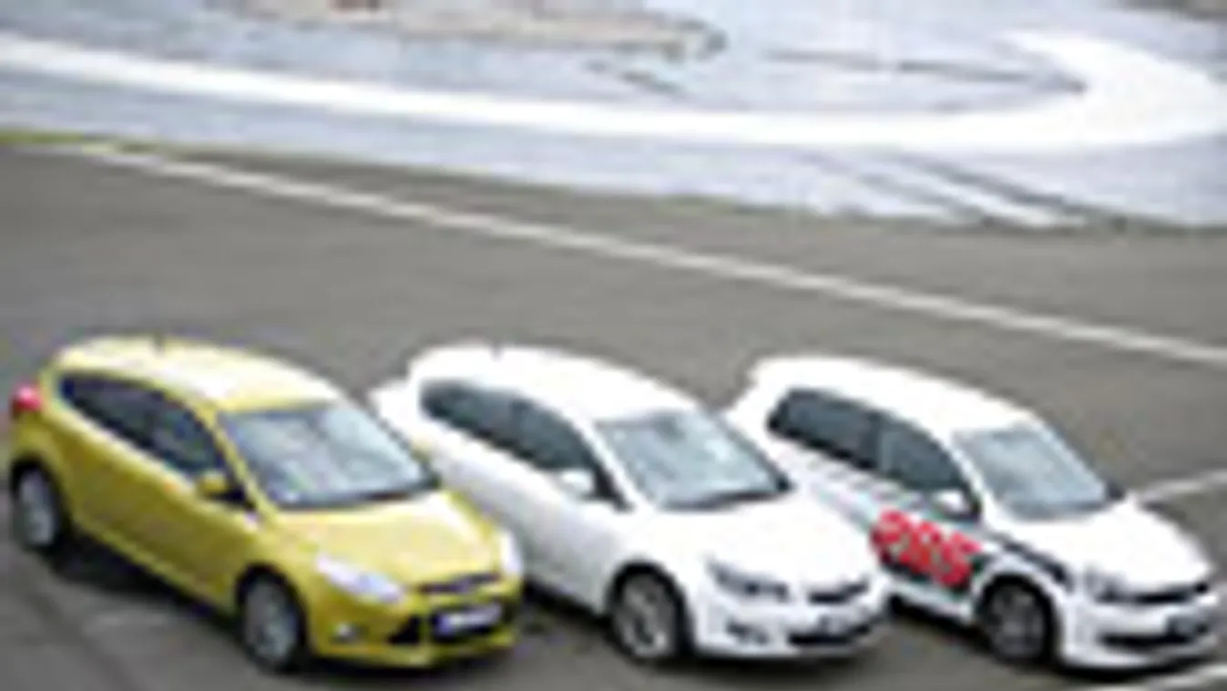 Opel Astra, Ford Focus, VW Golf összehasonlító teszt
