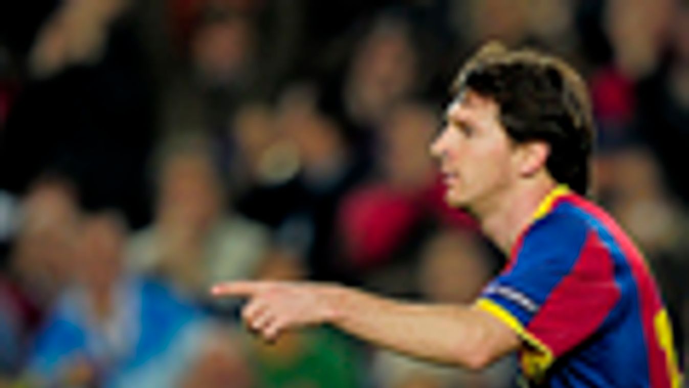 Lionel Messi, a Barcelona argentin játékosa