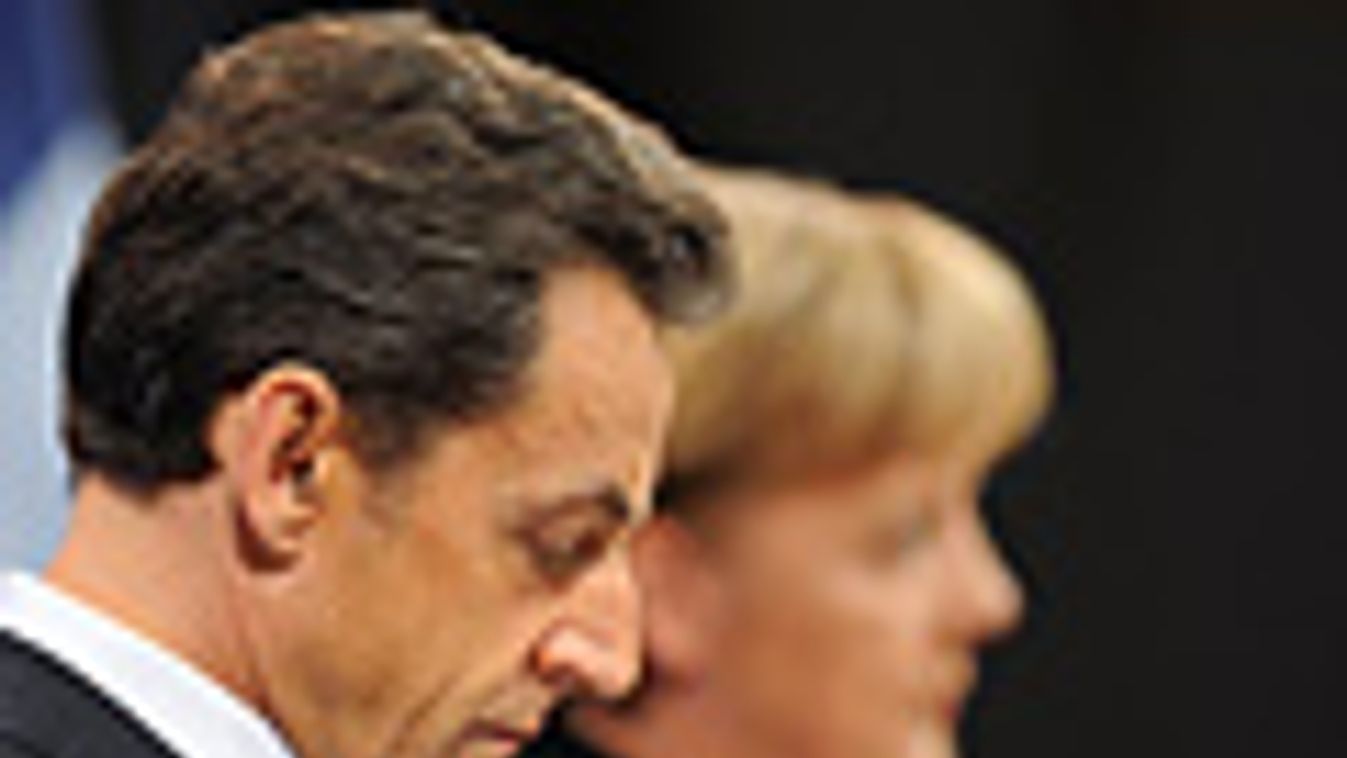 Nicolas Sarkozy francia elnök, Angela Merkel német kancellár