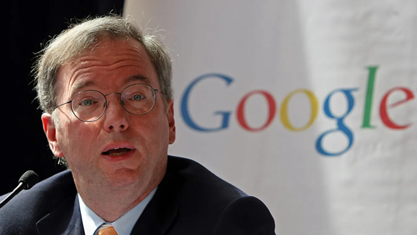 Eric Schmidt, a Google korábbi vezérigazgatója