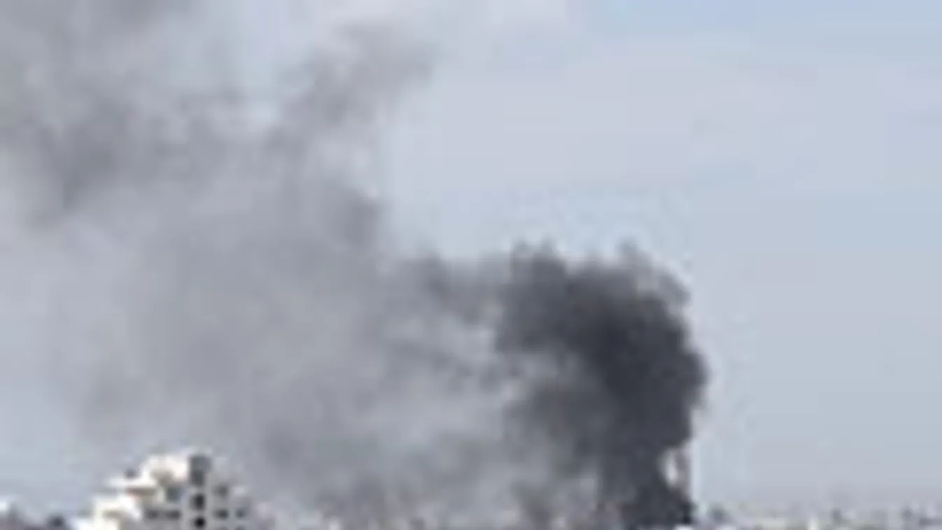 Jemen, fegyveres konfliktus, Ali Abdulláh Szaleh elnök nem távozik, füst Szanaa