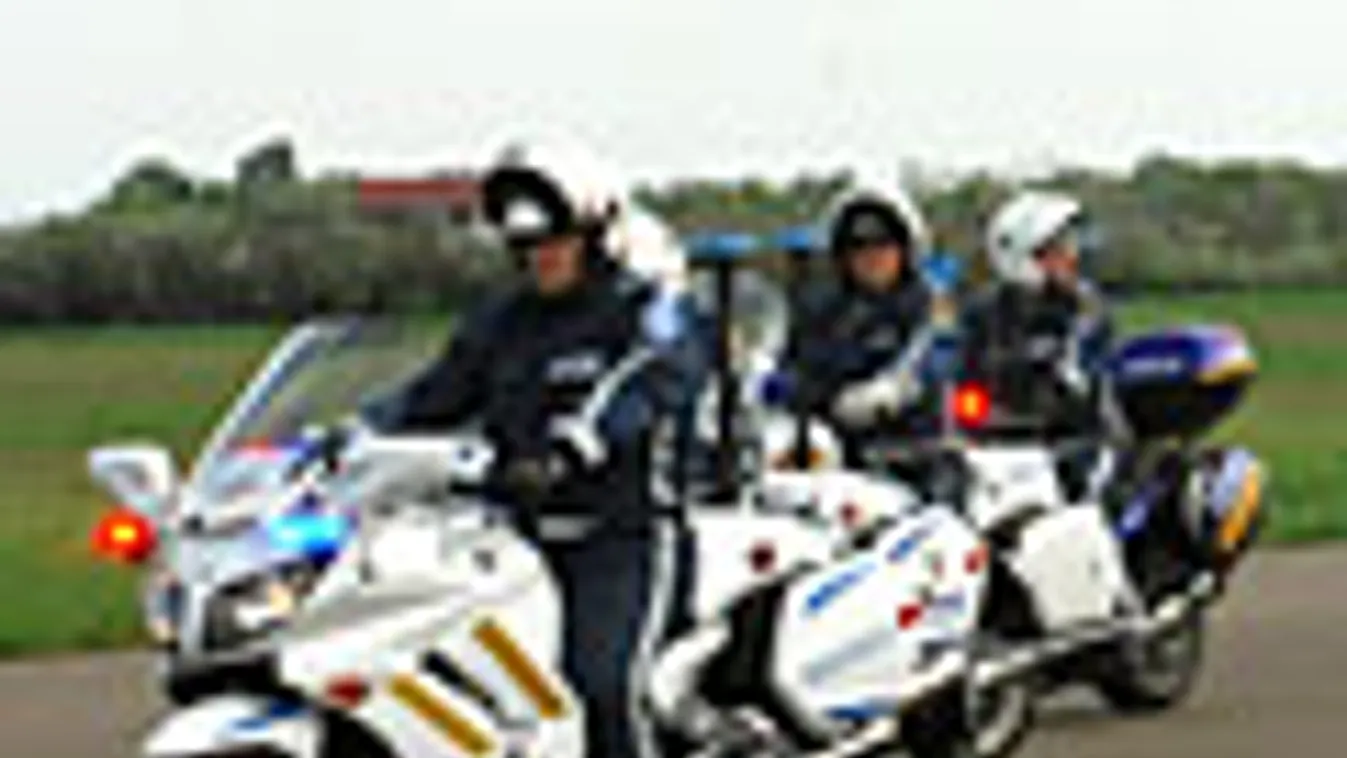 motoros rendőr kiképzés Szegeden