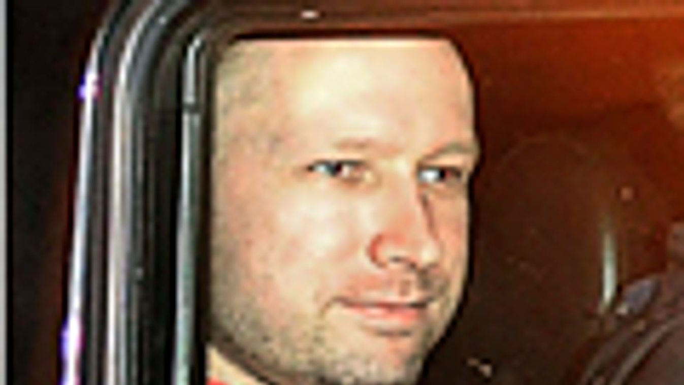 Kép leírása: Norvégia, merénylet, terrorizmus, a bíróságra szállítják Anders Behring Breiviket, a atámadássorozat elkövetőjét 