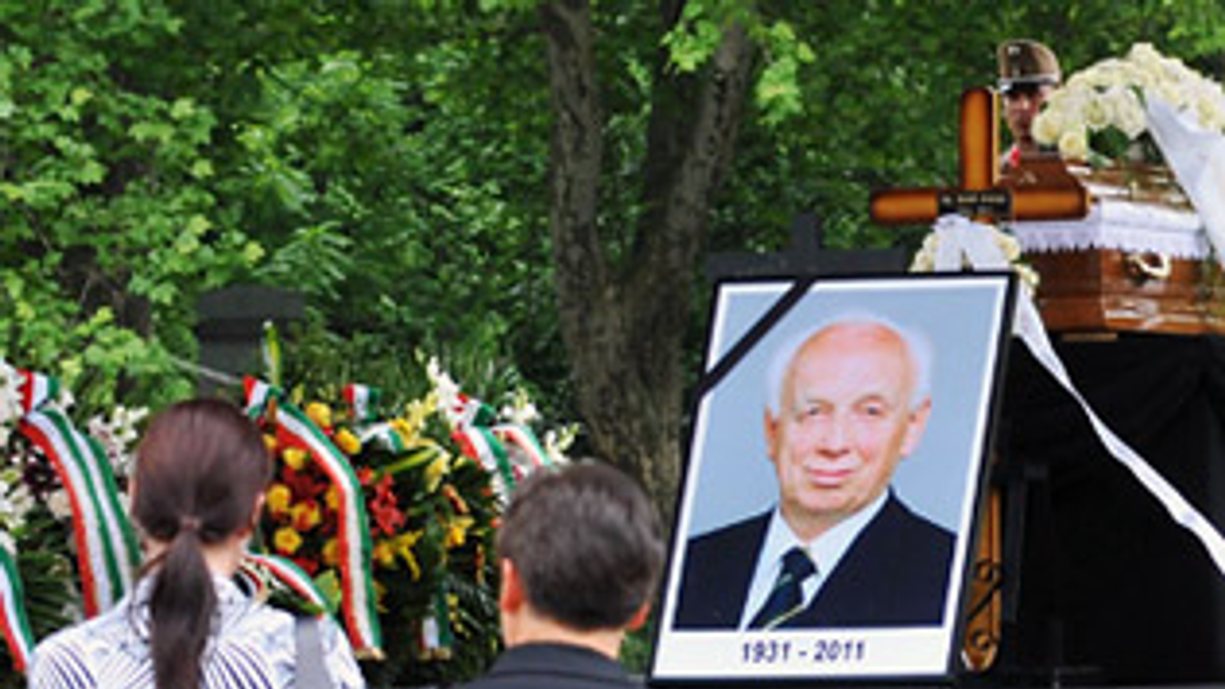 Mádl Ferenc volt államfő temetése