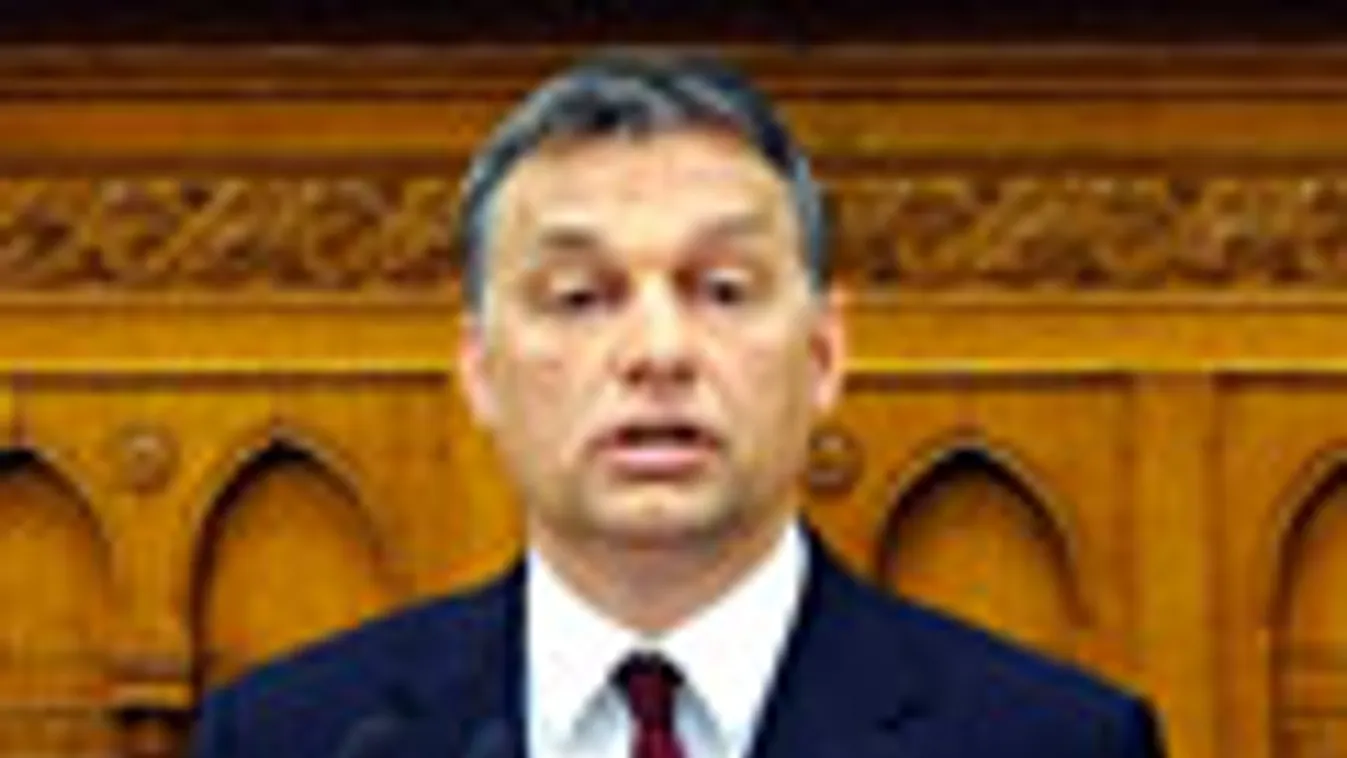 Orbán Viktor 2011. március 28-án beszél