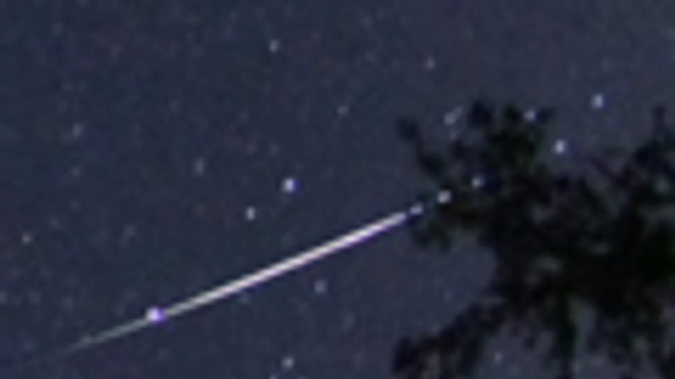 Egy képben a legfényesebb Perseidák, meteor, hullócsillag