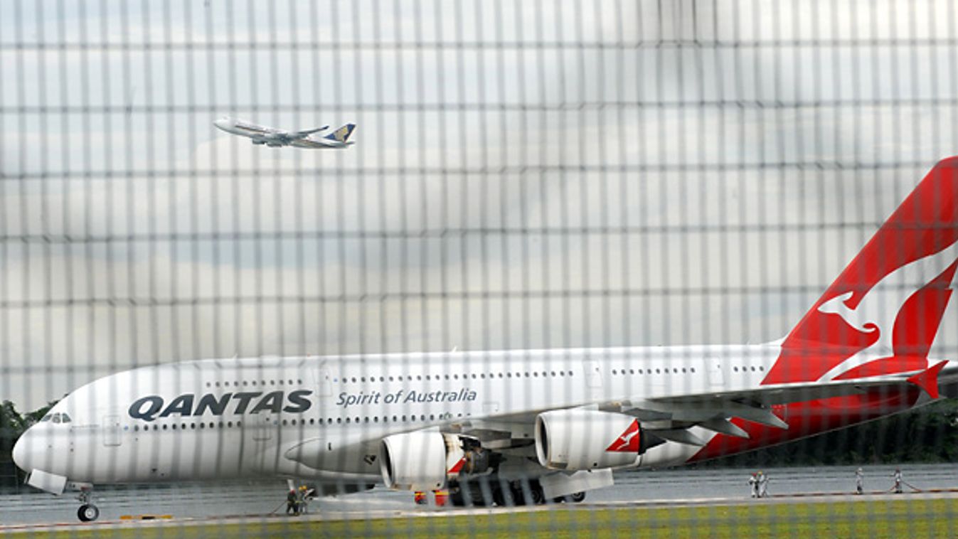 kényszerleszállást hajtott végre a Qantas légitársaság Airbus A380 típusú reülője