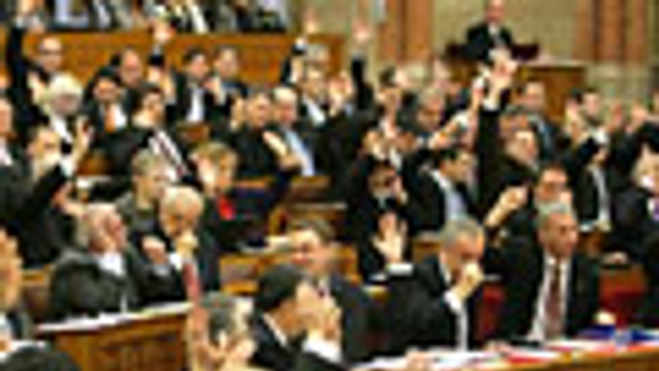parlamenti szavazás, voksolás az országgyűlés plenáris ülésén, képviselők