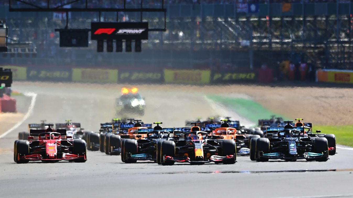 Forma-1, Brit Nagydíj, sprintfutam, rajt, Max Verstappen, Red Bull, Lewis Hamilton, Mercedes 