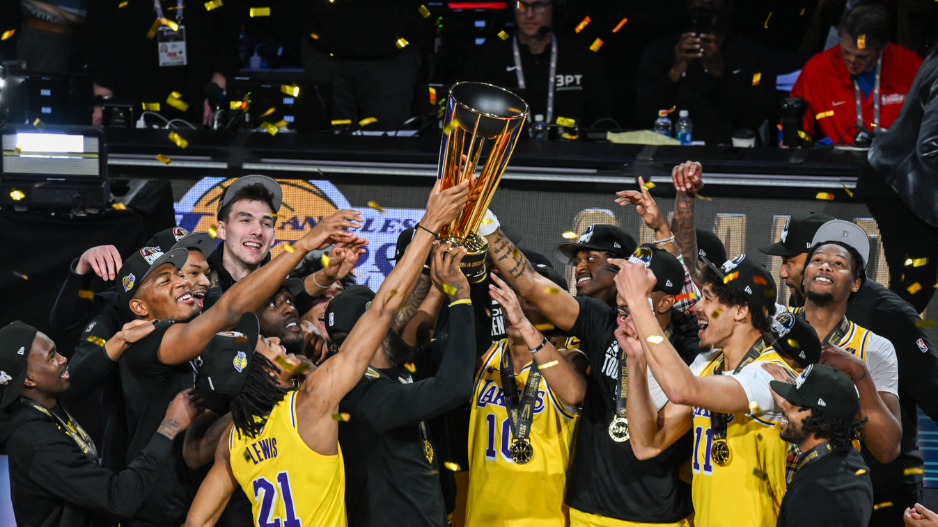NBA In-Season Tournament Championship: Lakers win inaugural NBA Cup Indiana Pacers, LeBron James ,Basketball,inaugural NBA Cup,Las Horizontal 