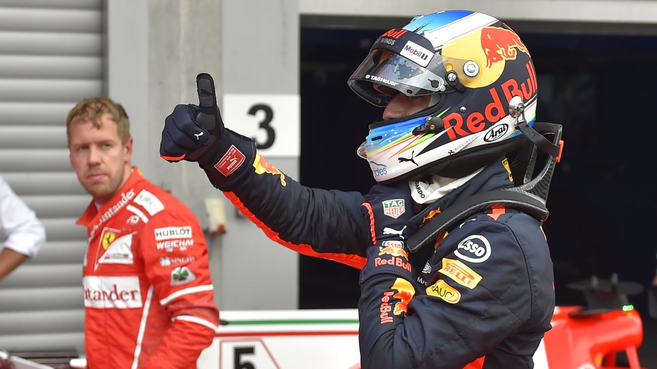 Forma-1, Daniel Ricciardo, Sebastian Vettel 
