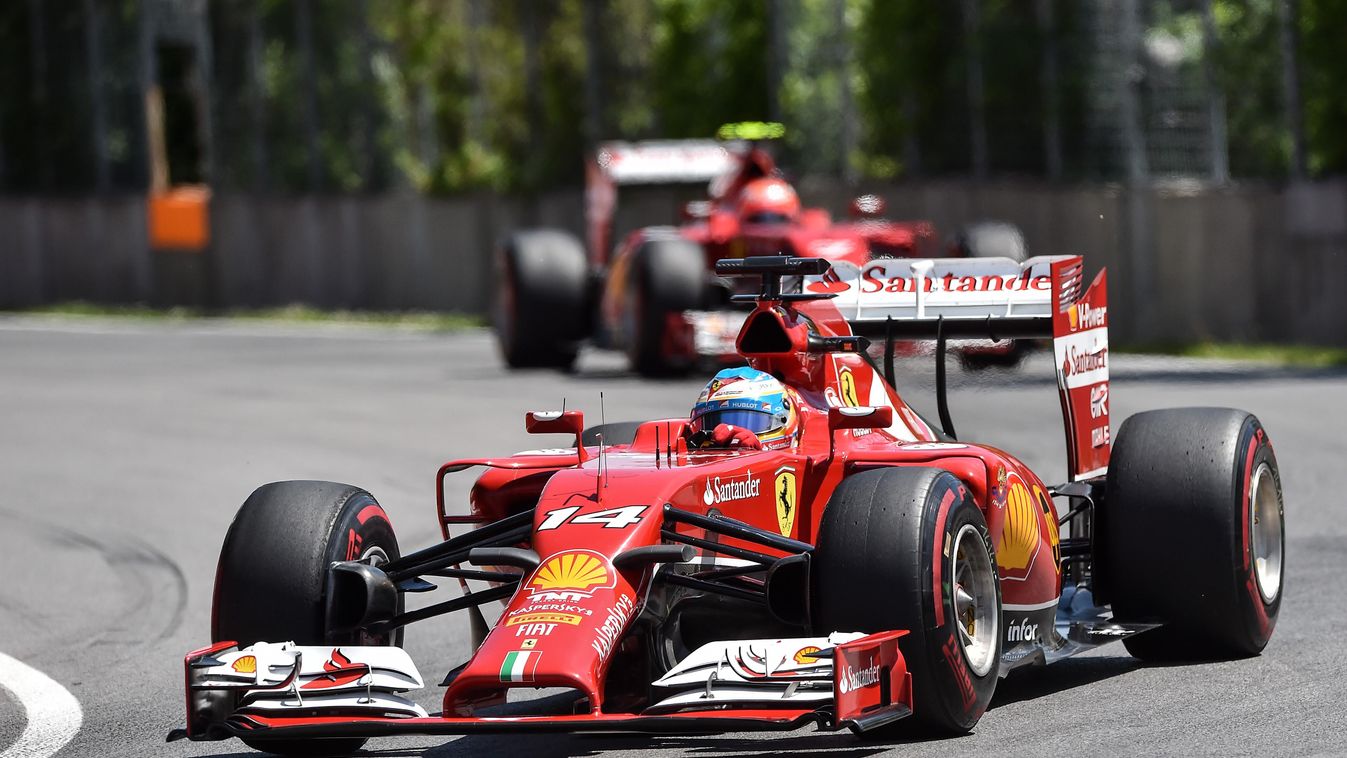 Forma-1, Kanadai Nagydíj, Ferrari, Fernando Alonso, Kimi Räikkönen 
