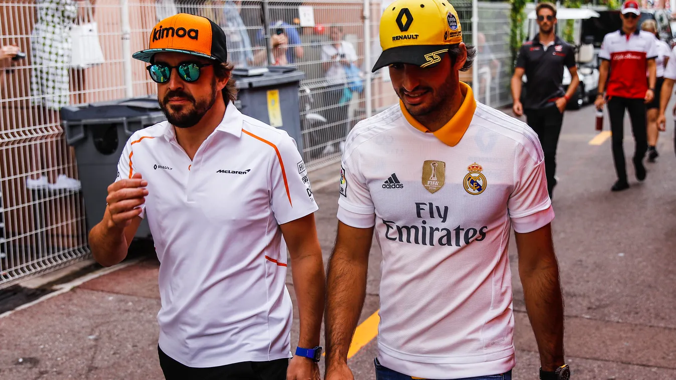 Forma-1, Fernando Alonso, Carlos Sainz 