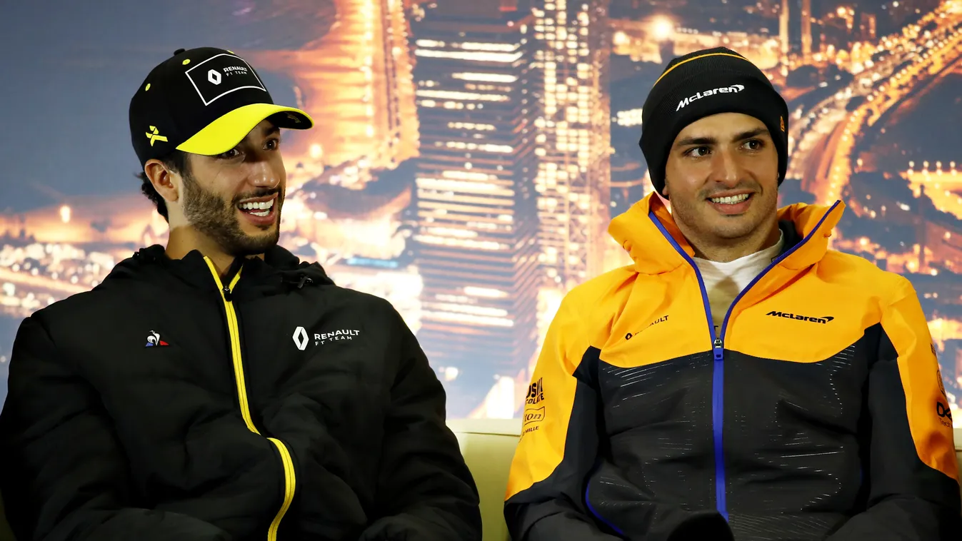 Forma-1, Daniel Ricciardo, Renault F1 Team, Carlos Sainz, McLaren Racing, Barcelona teszt 