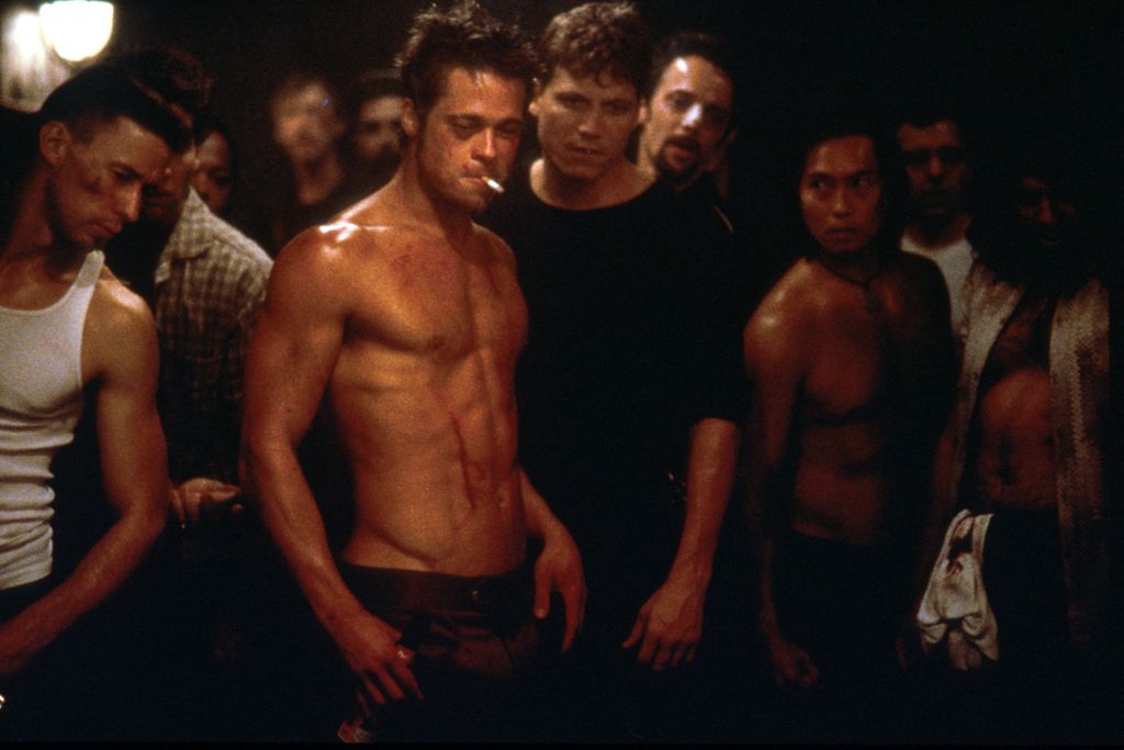 Fight Club (1999) usa Cinéma torse nu naked chest naked torso Horizontal 