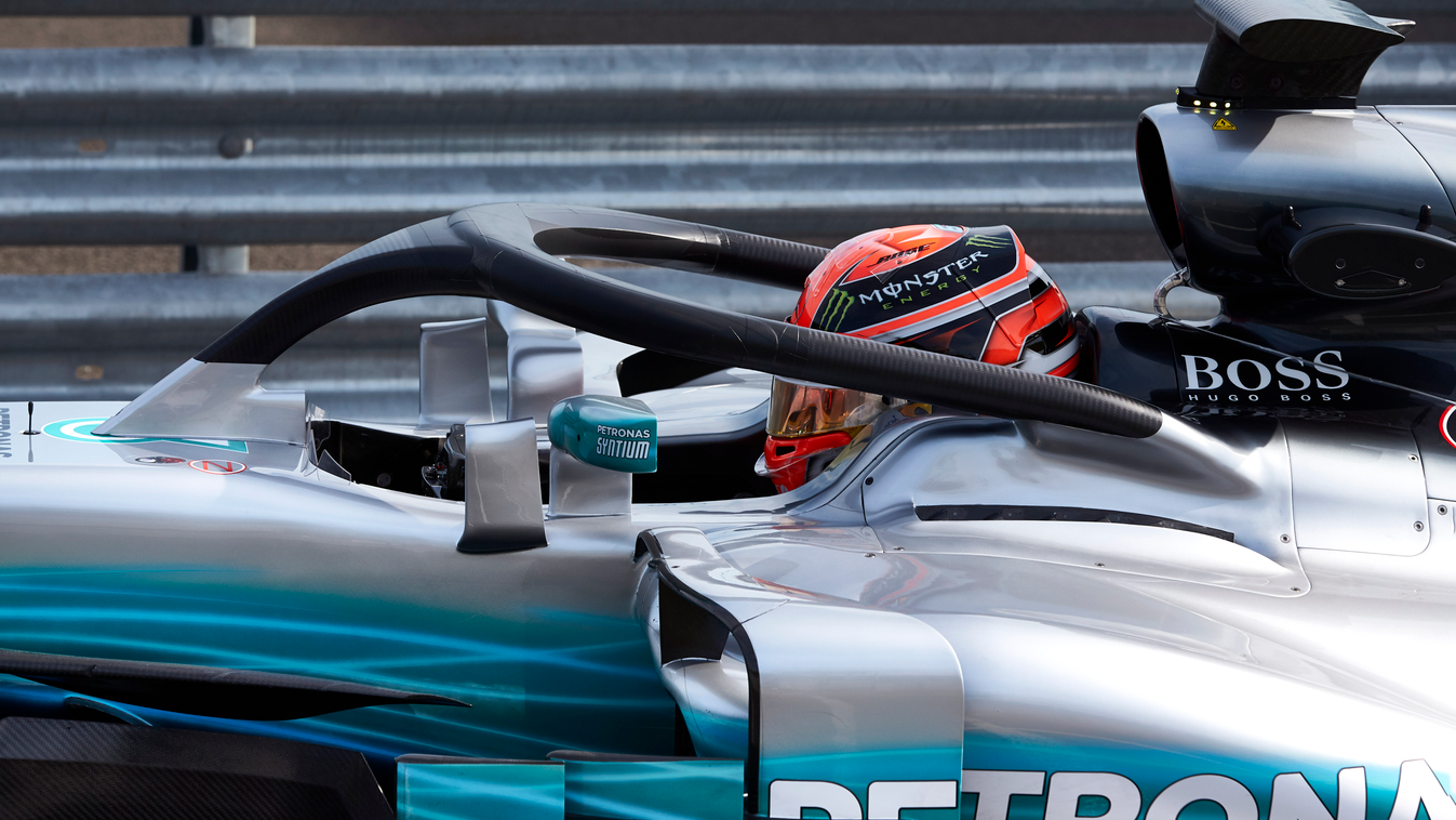 Forma-1, George Russell, Mercedes-AMG Petronas, Hungaroring teszt, glória 