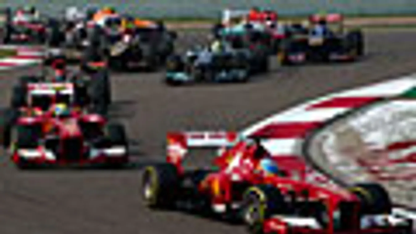 Forma-1, Fernando Alonso, Felipe Massa, Kínai Nagydíj, rajt