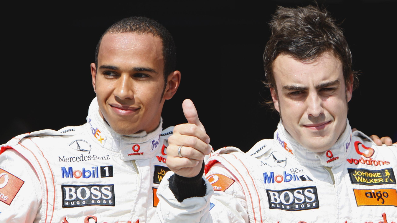 Forma-1, Lewis Hamilton, Fernando Alonso, McLaren, Magyar Nagydíj 2007 