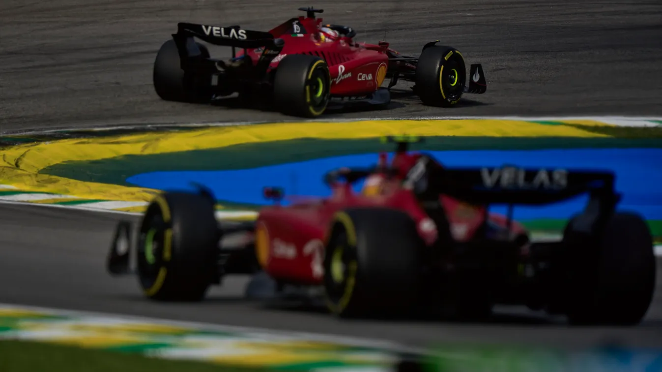 Forma-1, Sao Pauló-i Nagydíj, Charles Leclerc, Carlos Sainz, Ferrari 