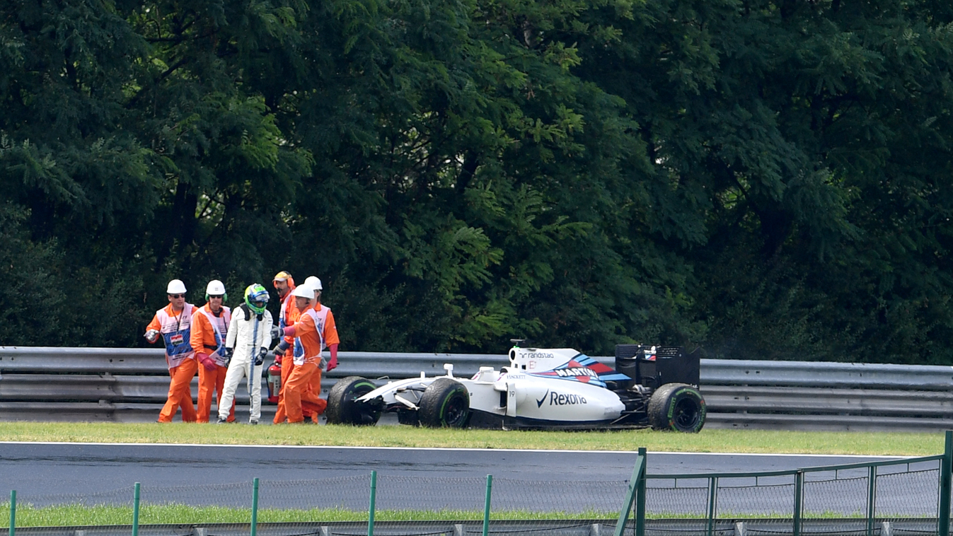 Forma-1, Magyar Nagydíj, Felipe Massa, Williams, baleset 