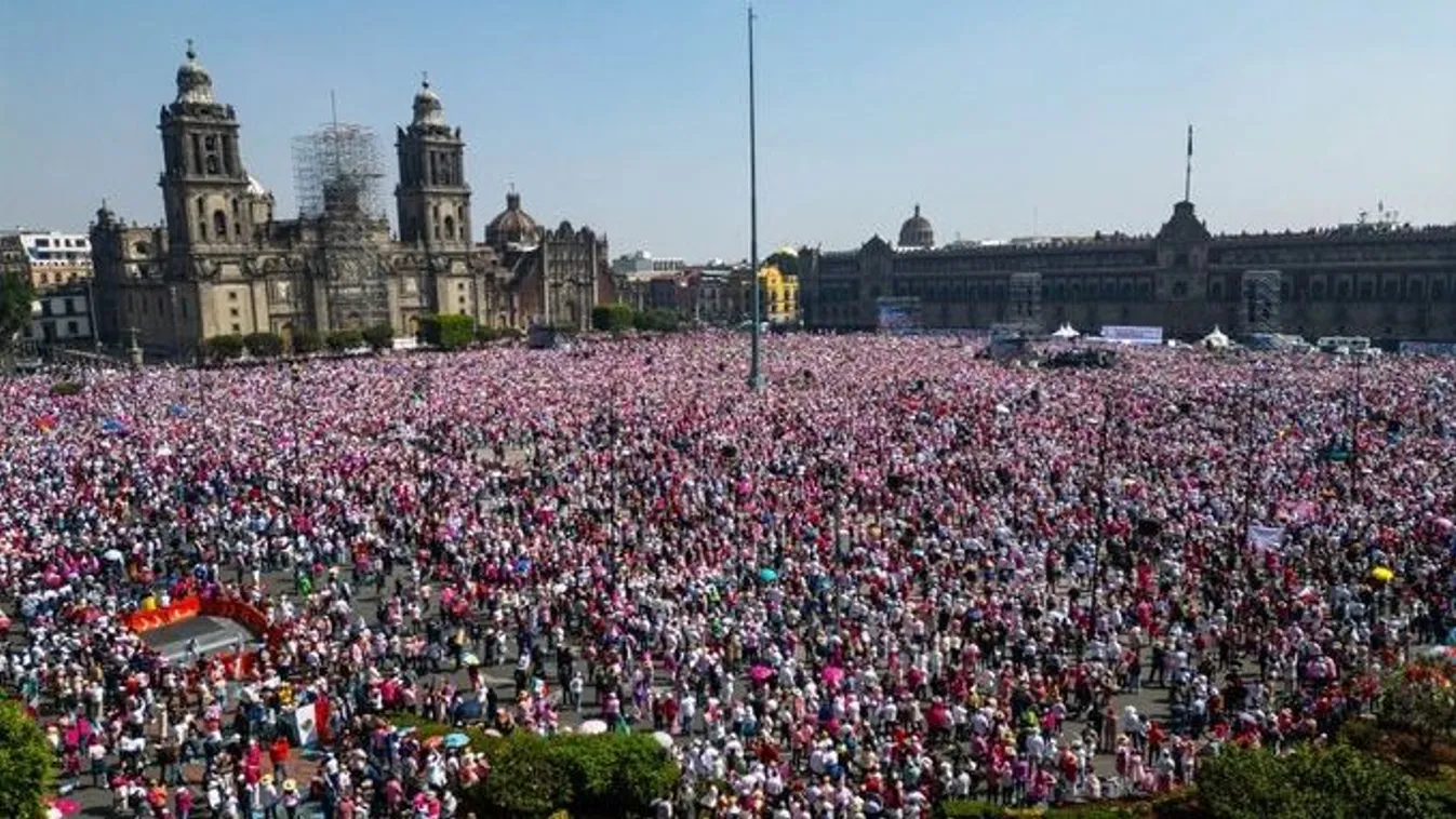 Mexikó, választás, tüntetés