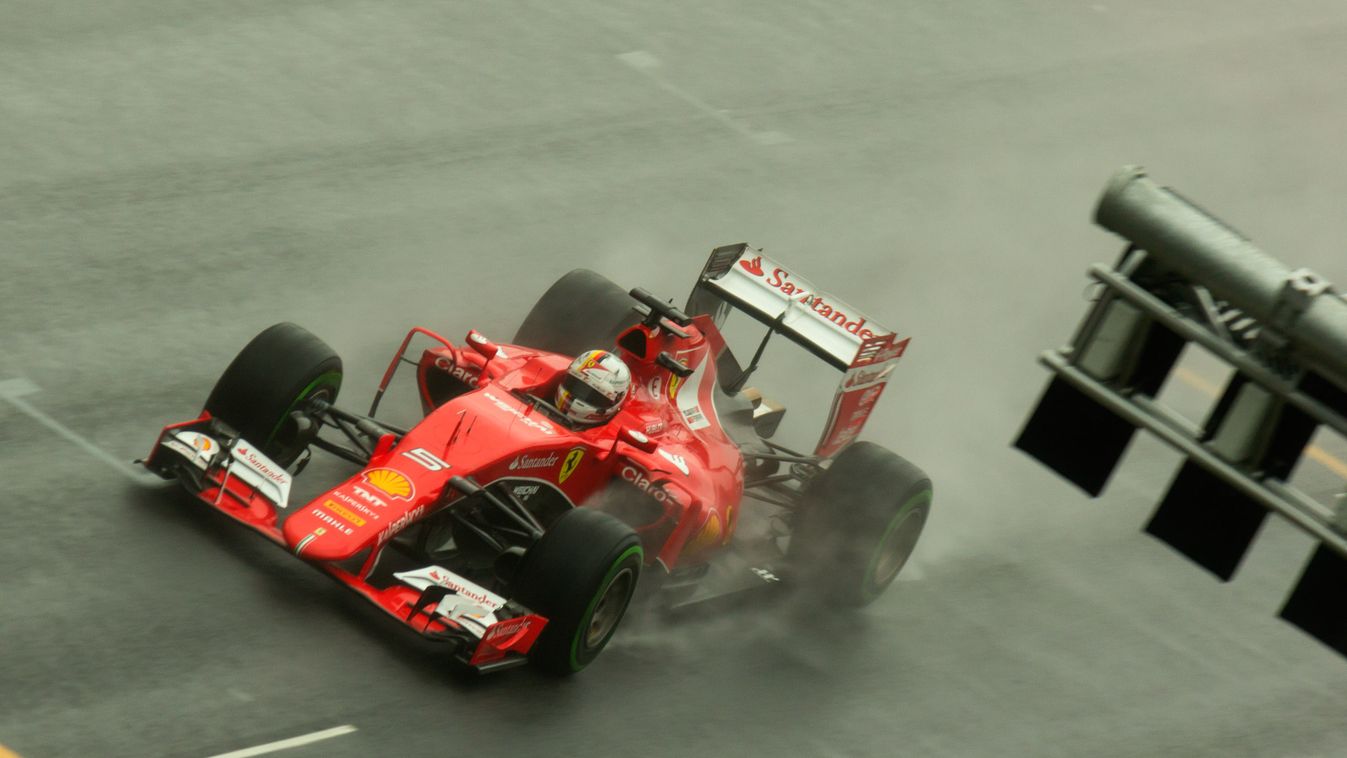 Forma-1, Sebastian Vettel, Ferrari, Osztrák Nagydíj, eső 