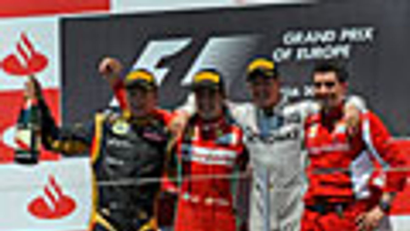 Forma-1, Európa Nagydíj, Kimi Räikkönen, Fernando Alonso, Michael Schumacher, Andrea Stella