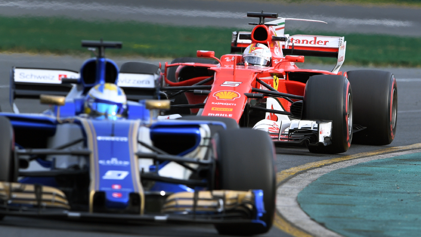 Forma-1, Ausztrál Nagydíj, Marcus Ericsson, Sauber, Sebastian Vettel, Ferrari 