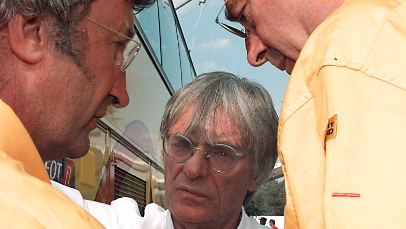 Forma-1, Eddie Jordan, Bernie Ecclestone, Gary Anderson 