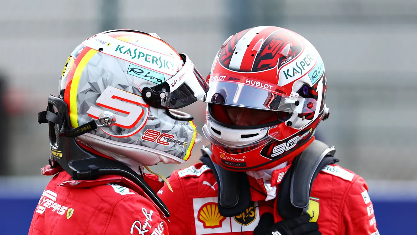 Forma-1, Sebastian Vettel, sisak, Belga Nagydíj, 2019 