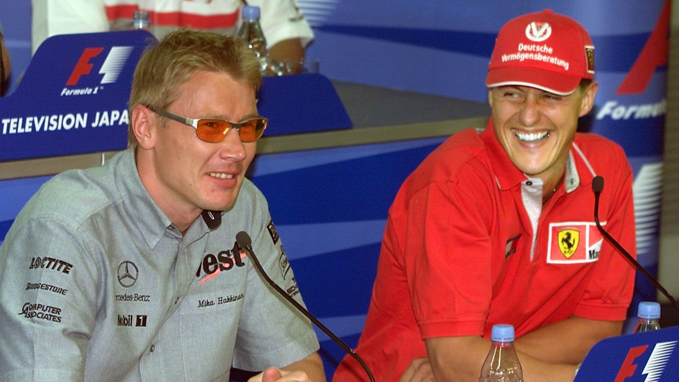 Forma-1, Mika Häkkinen, Michael Schumacher, McLaren Mercedes, Scuderia Ferrari, Japán Nagydíj, 2000 