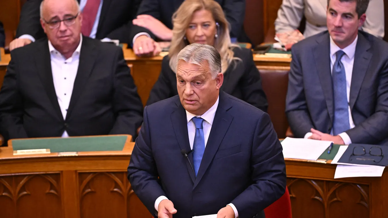 Országgyűlés, őszi, plenáris, ülés, Orbán Viktor 