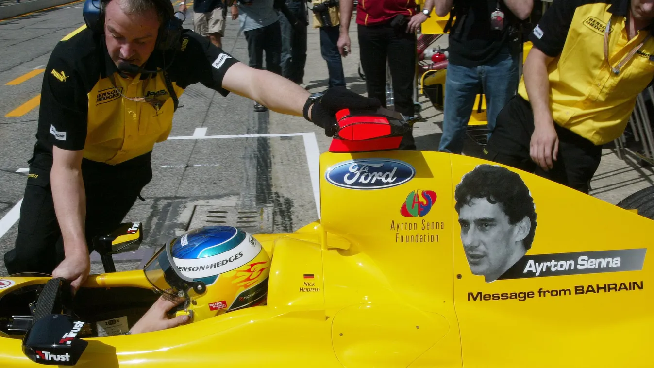 Forma-1, Nick Heidfeld, Jordan Ford, San Marinói Nagydíj 2004, Ayrton Senna 