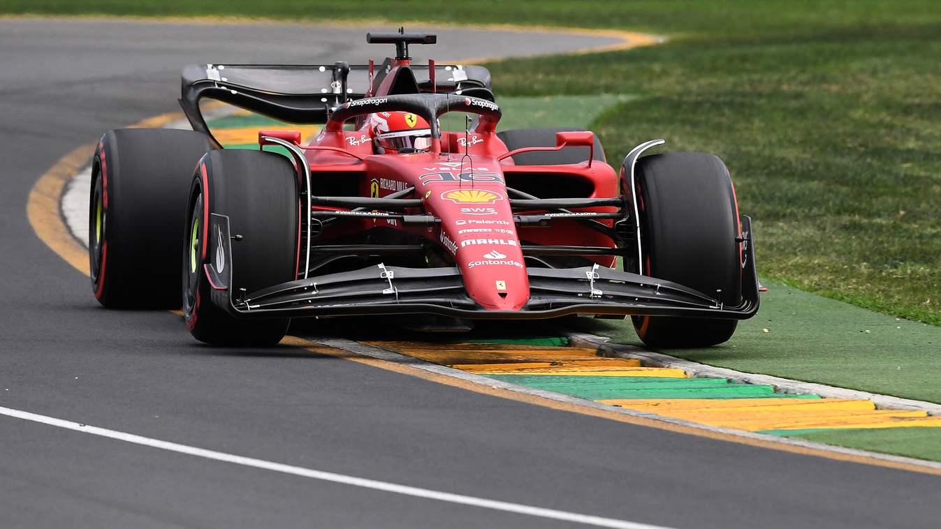 Forma-1, Charles Leclerc, Ferrari, Ausztrál Nagydíj 2022, péntek 