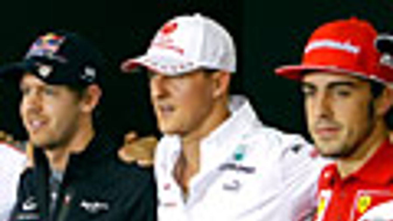 Forma-1, Sebastian Vettel, Michael Schumacher, Fernando Alonso