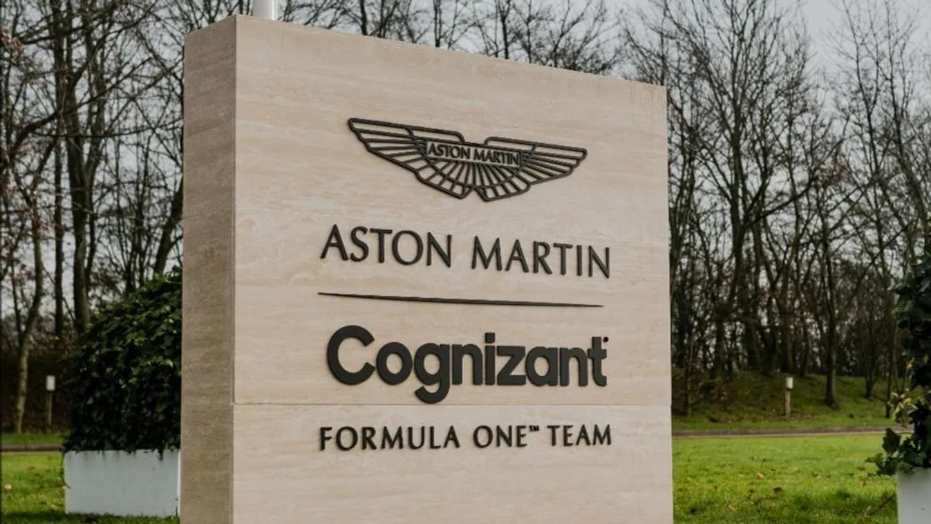 Forma-1, Aston Martin Cognizant Formula One Team, Aston Martin logo 