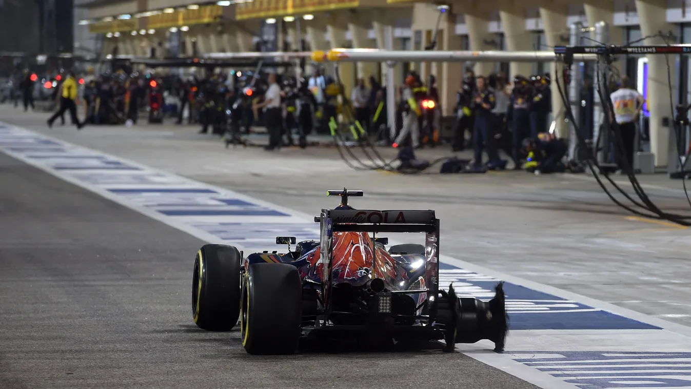 Forma-1, Carlos Sainz, Toro Rosso, Bahreini Nagydíj, baleset 
