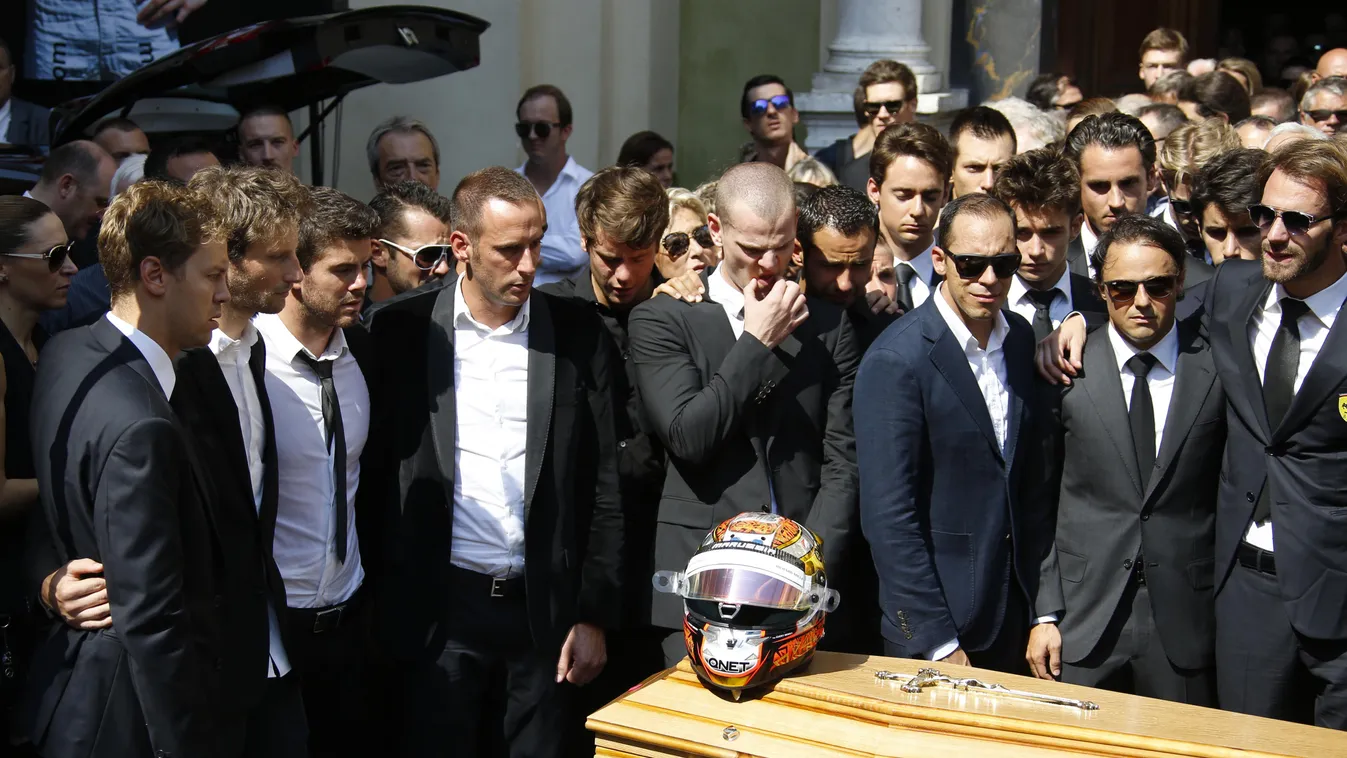Forma-1, Jules Bianchi, temetés 