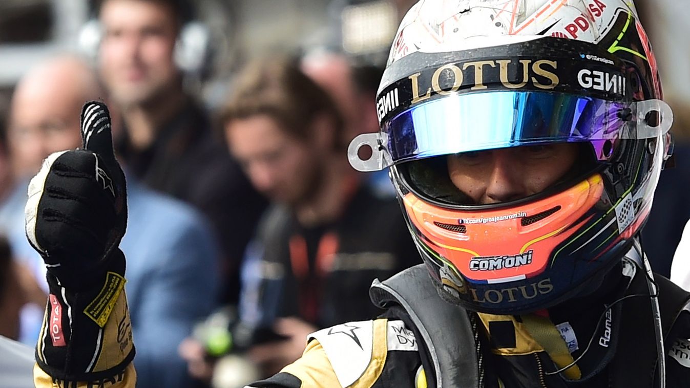 Forma-1, Romain Grosjean, Lotus, Belga Nagydíj 
