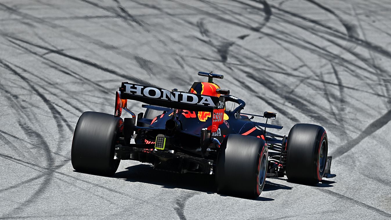 Forma-1, Spanyol Nagydíj, Max Verstappen, Red Bull, hátsó szárny 