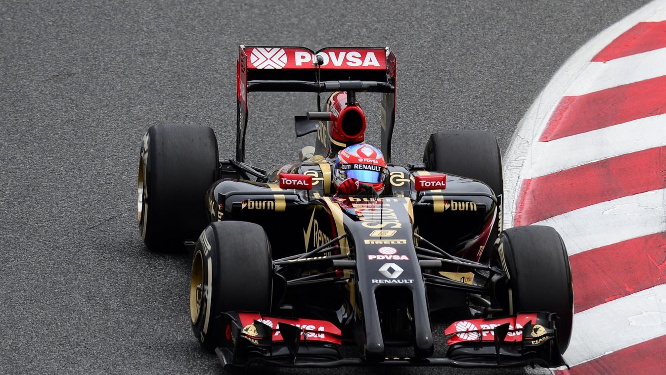 Forma-1, Romain Grosjean, Lotus, Spanyol Nagydíj 