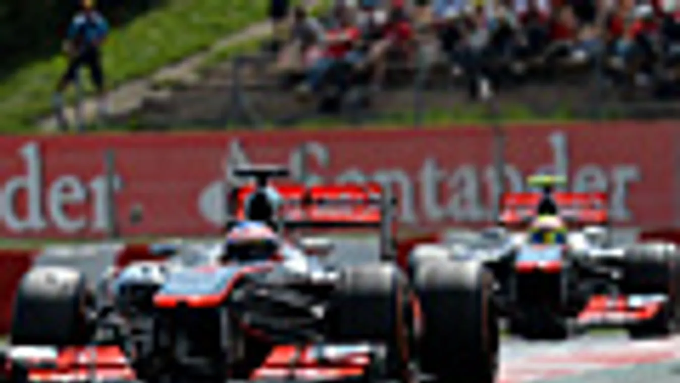 Forma-1, Spanyol Nagydíj, McLaren, Jenson Button, Sergio Pérez