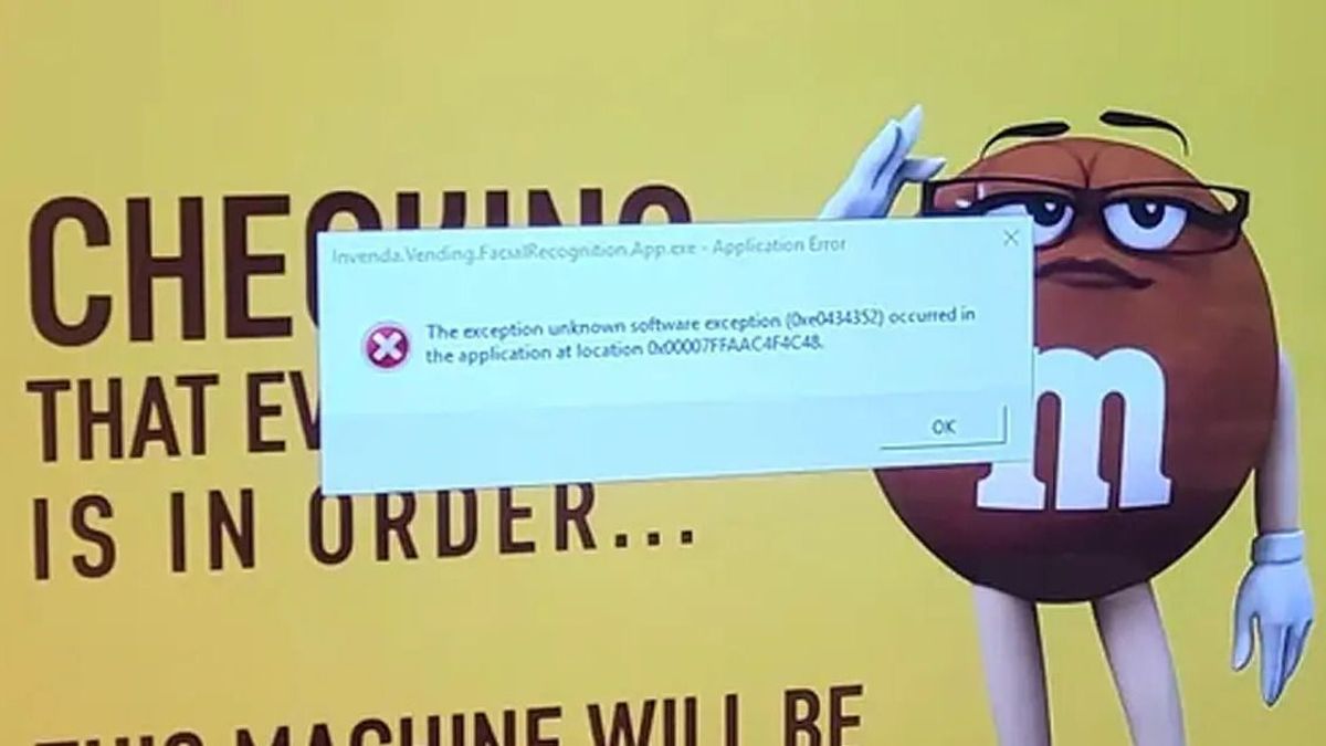 Arcfelismeréssel kémkednek a csokiautomaták