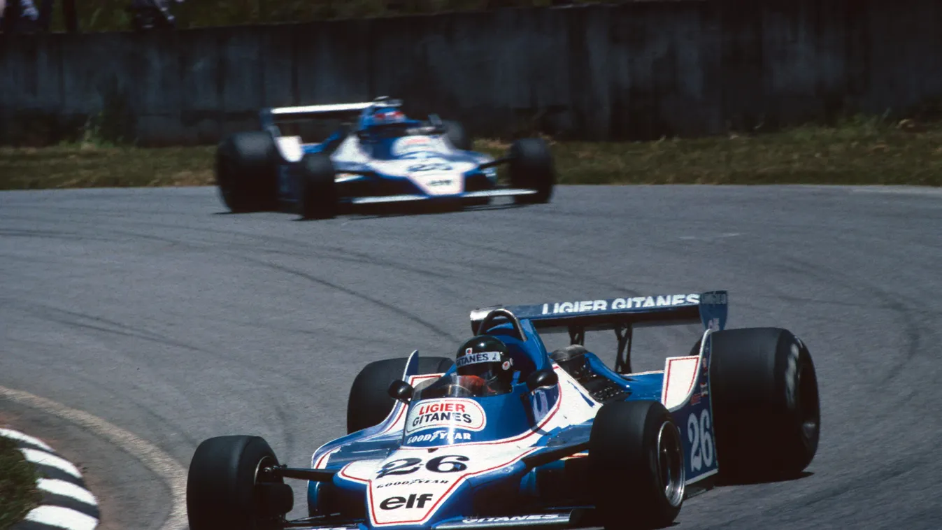 Formula-1, 1979 Brazil Nagydíj, Ligier, Jacques Laffite, Patrick Depailler 