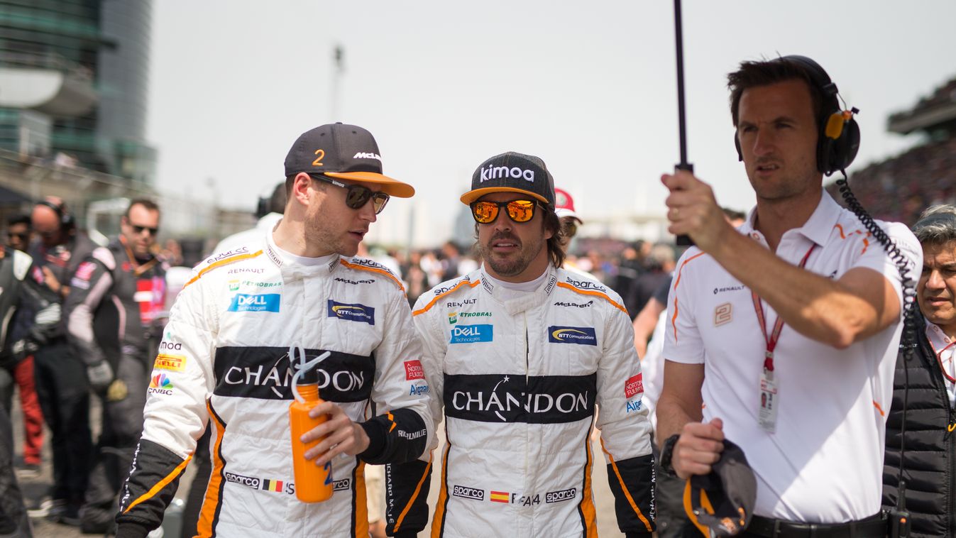 Forma-1, Fernando Alonso, Stoffel Vandoorne, McLaren Racing 