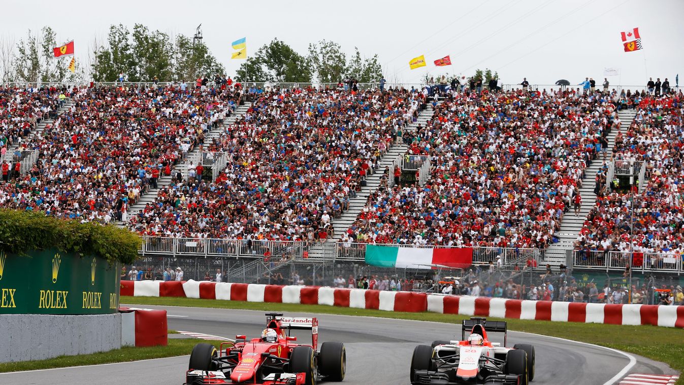 Forma-1, Sebastian Vettel, Will Stevens, Ferrari, Manor, Kanadai Nagydíj 