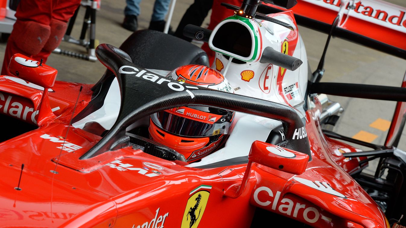 Forma-1, Kimi Räikkönen, Scuderia Ferrari, Barcelona teszt, bukókeret 