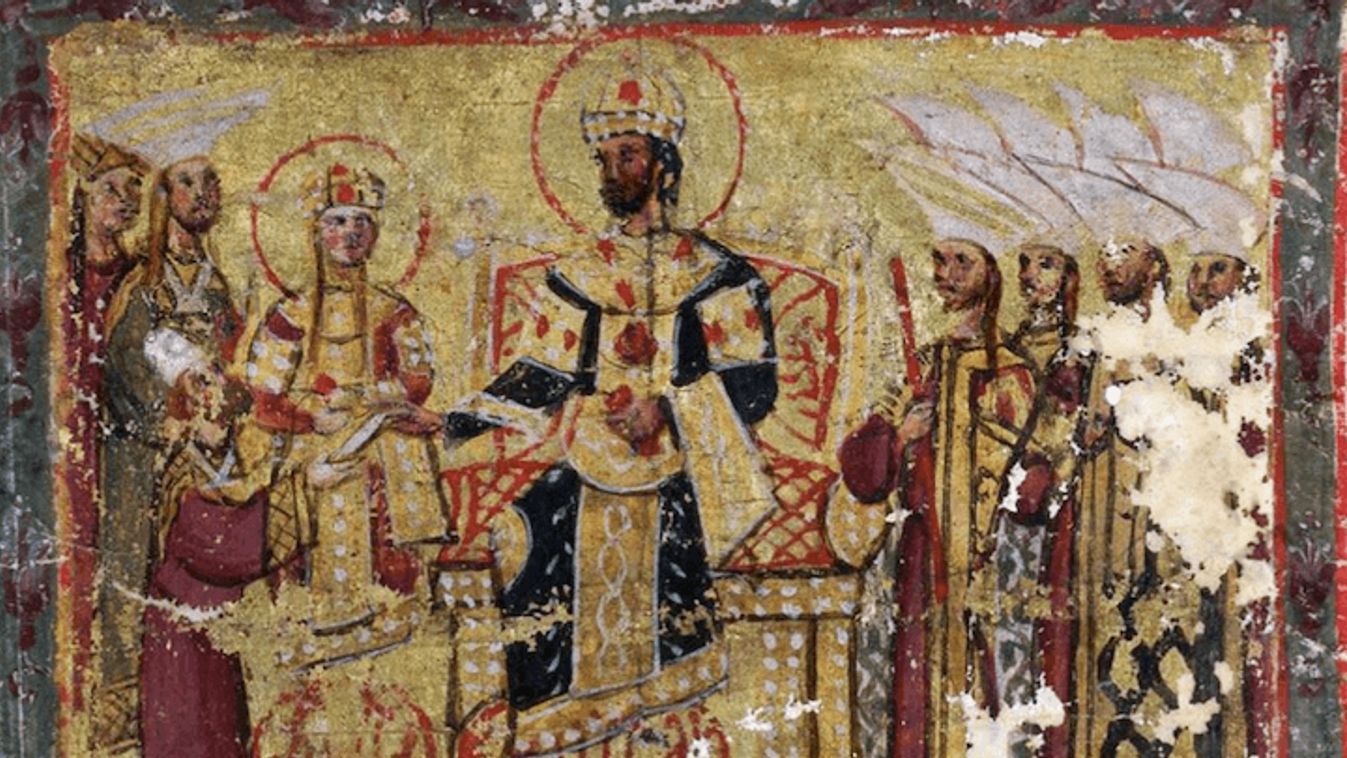 Árpád-házi Anna és II. Andronikosz bizánci trónörökös 