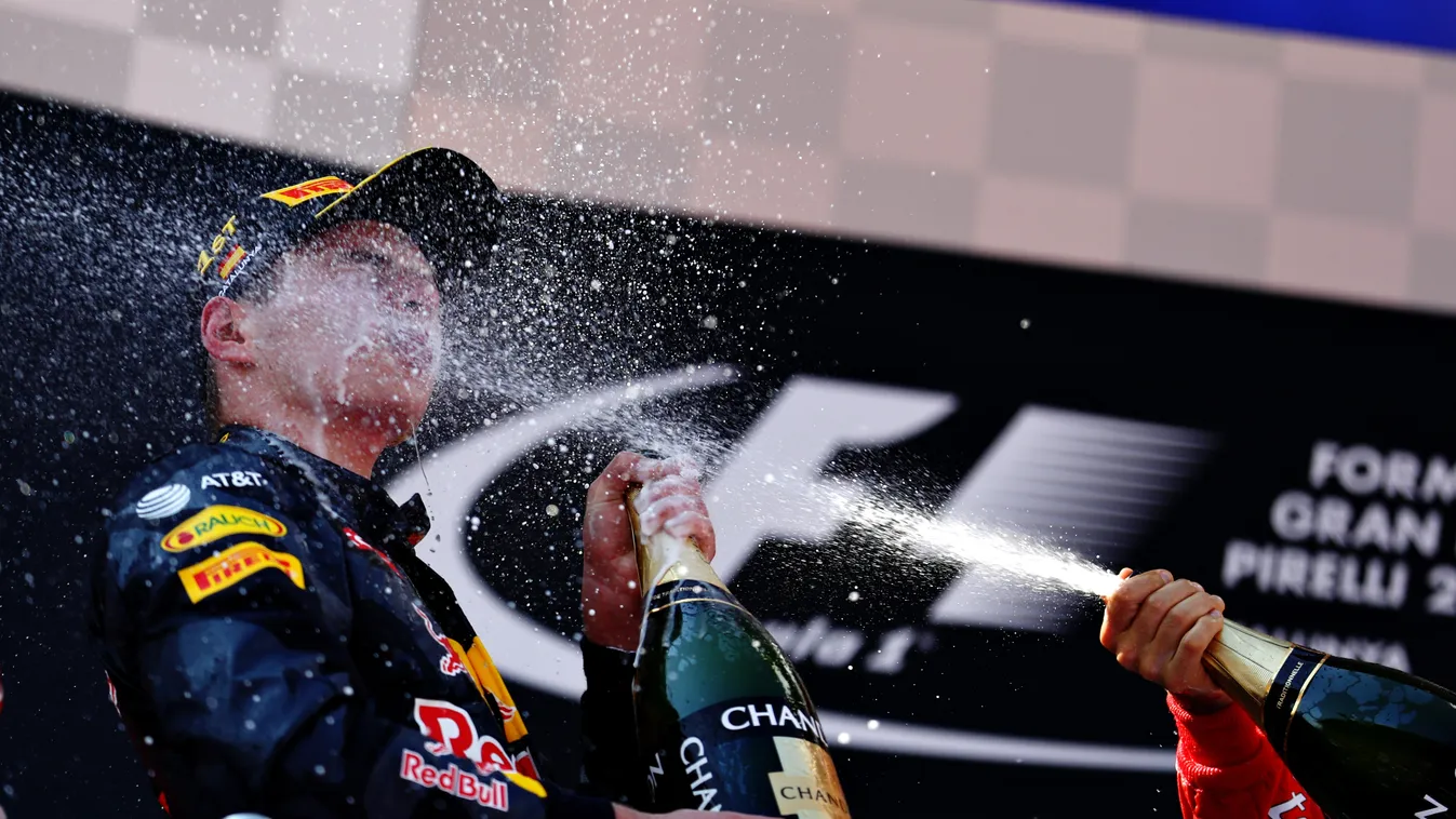 Forma-1, Max Verstappen, Red Bull Racing, Spanyol Nagydíj, Chandon pezsgő 