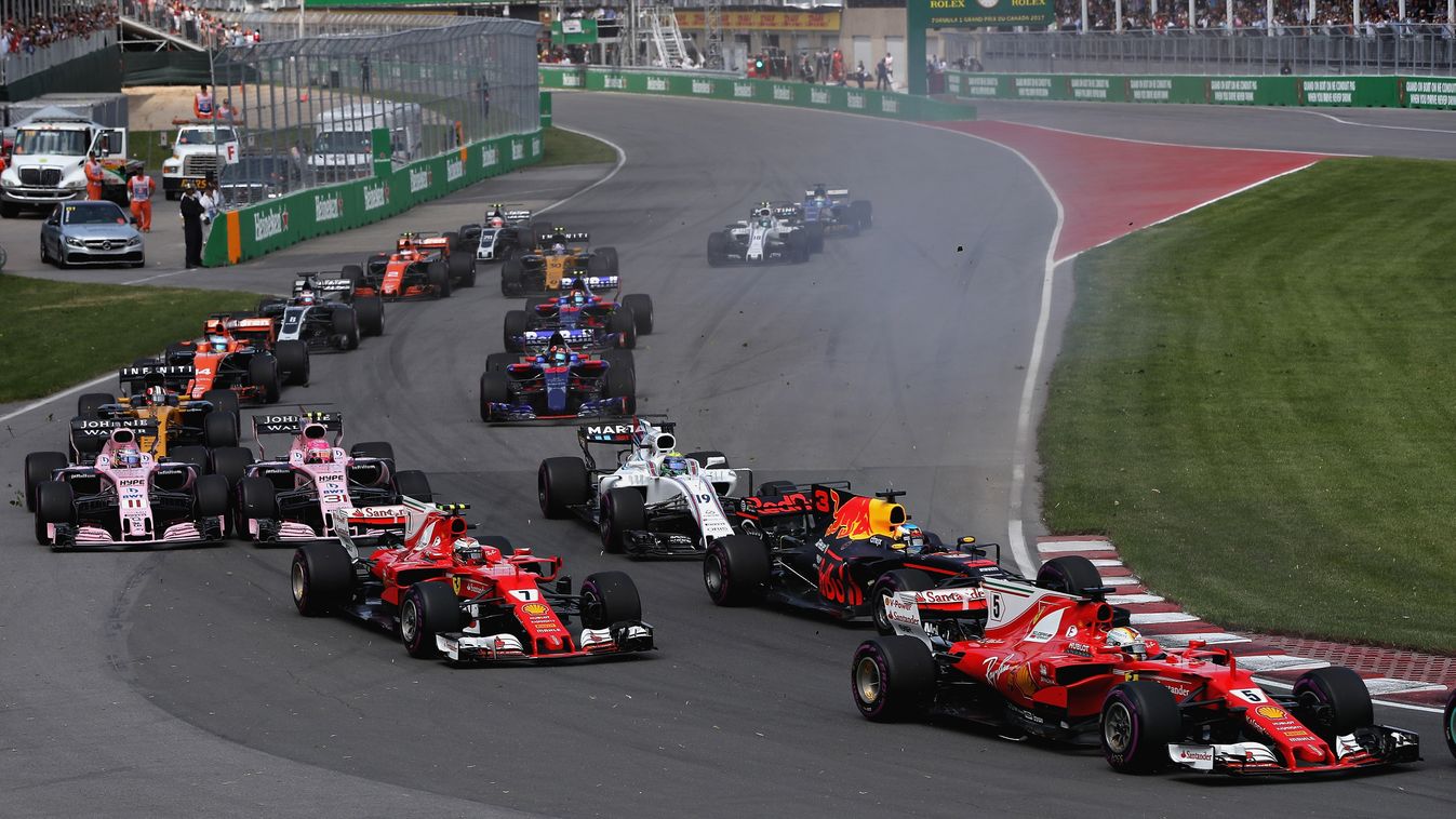 Forma-1, Sebastian Vettel, Kimi Räikkönen, Scuderia Ferrari, Kanadai Nagydíj 